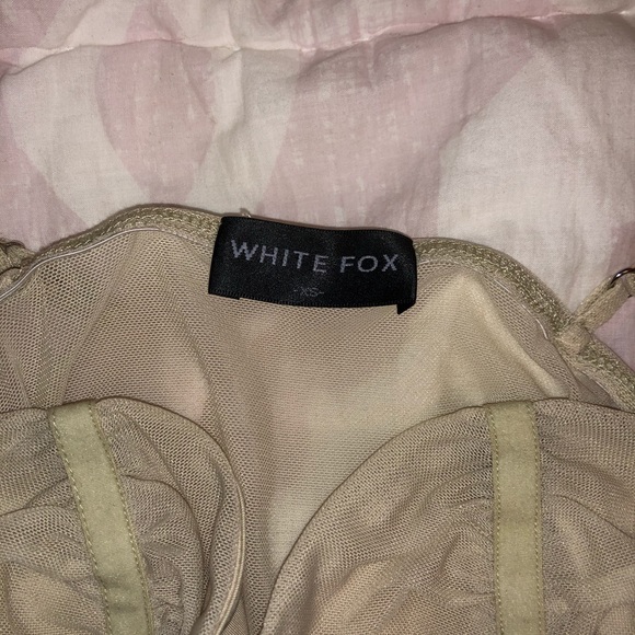 White Fox Boutique wild card mesh crop top - Picture 4 of 4